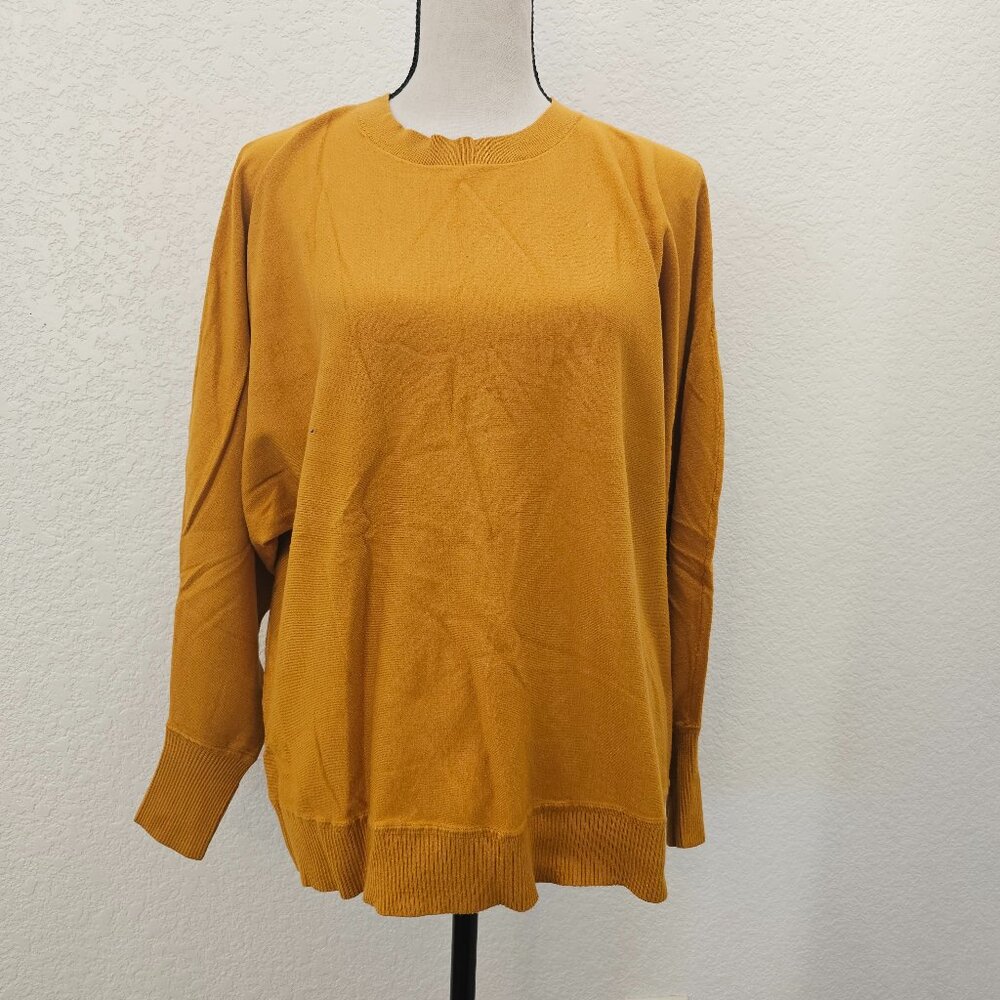 Dolman Sweater in Beautiful Mustard/Gold Color